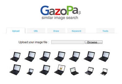 GazoPa l ใช้ "รูป" ค้นหา "ภาพ"