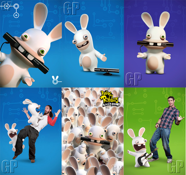 E3:กระต่าย Raving Rabbids ป่วน Kinect