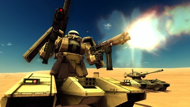 Gundam Battle Operation ใช้คนขับออกบู๊ได้