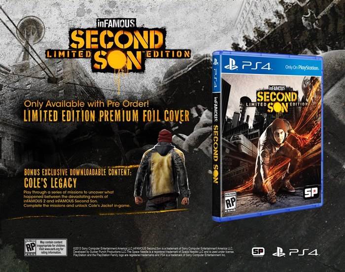 "inFAMOUS Second Son" เผยชุดสืบทอดส่งต่อแจ๊คเก็ตเกรียนรุ่นพี่