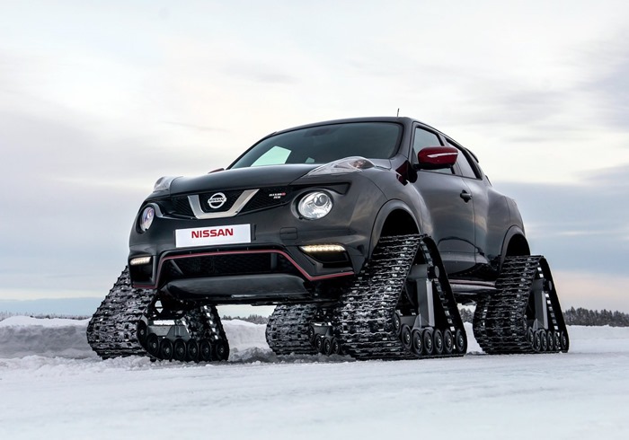 Nissan Juke Nismo Rsnow Concept ใส่ตีนตะขาบลุยหิมะ
