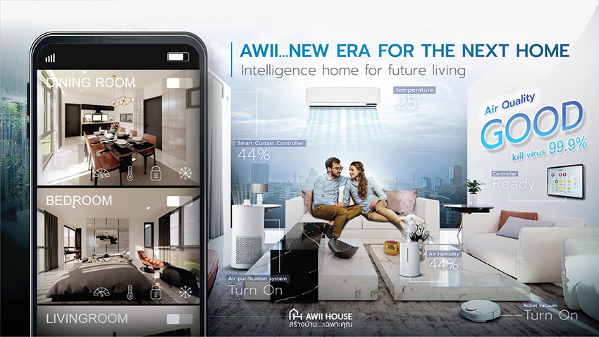 AWII House เสนอแนวคิดใหม่ AWII…New Era for the Next Home บ้านอัจฉริยะ ...
