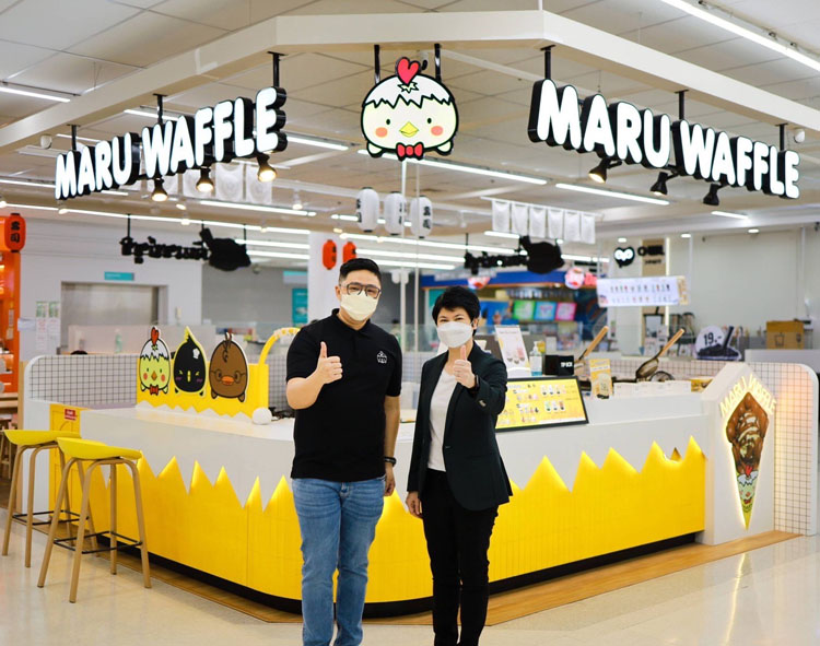 มารุวาฟเฟิล (Maru Waffle) จับมือเป็นพันธมิตรทางธุรกิจ กับ โลตัส (Lotus'S)