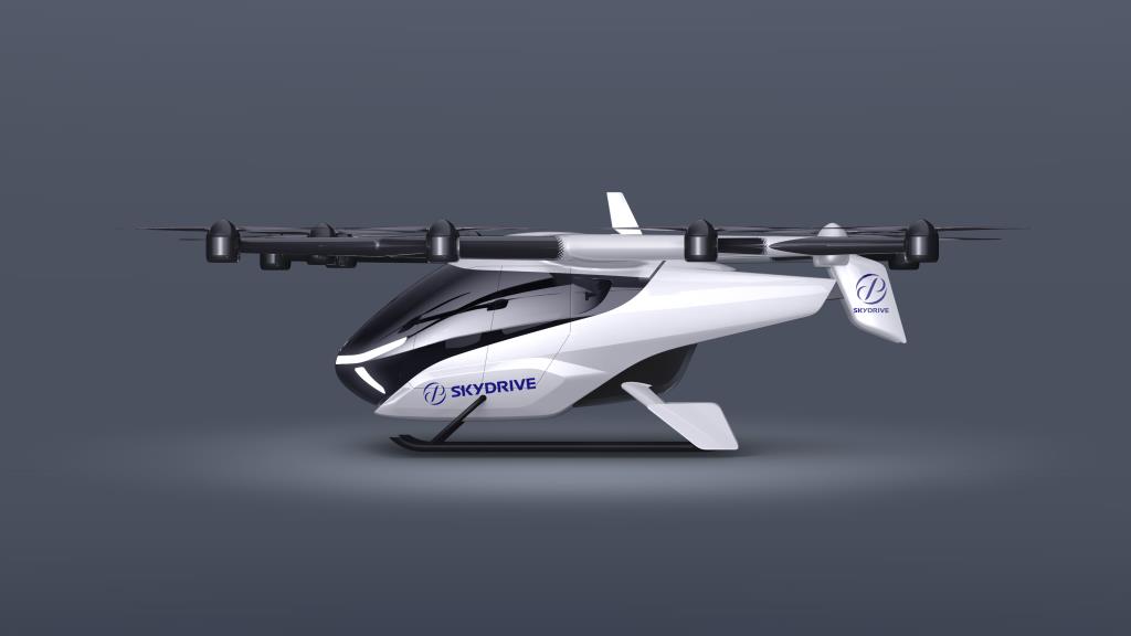 SkyDriveがSD-05空飛ぶ車のデザインを公開、2025年のエアタクシーサービスを目指す