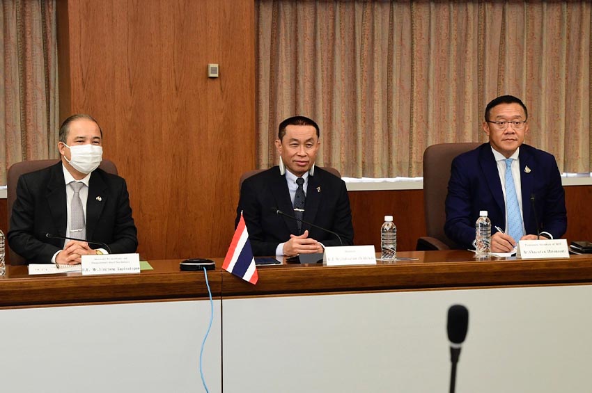 「Sak Siam」は、公益社団法人日本都市整備機構の理事長と二国間会談を行いました。