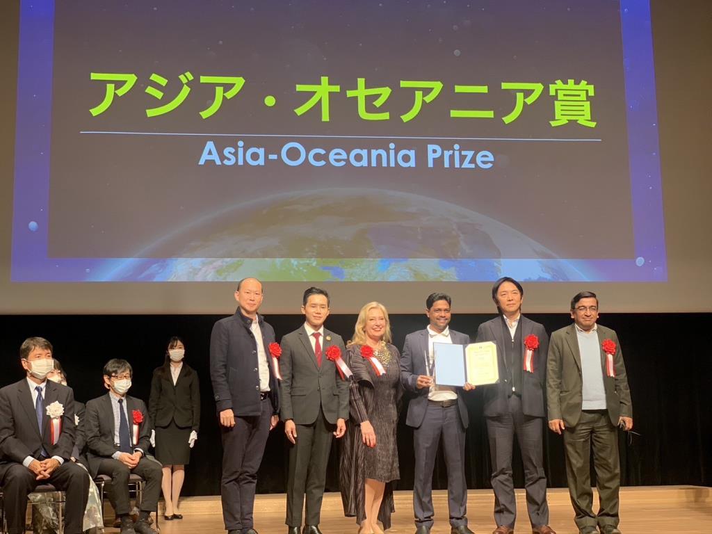 タイのチームは、S-Booster 2022 Space Business Innovation Idea コンペティションで日本でアジア オセアニア賞を受賞しました。