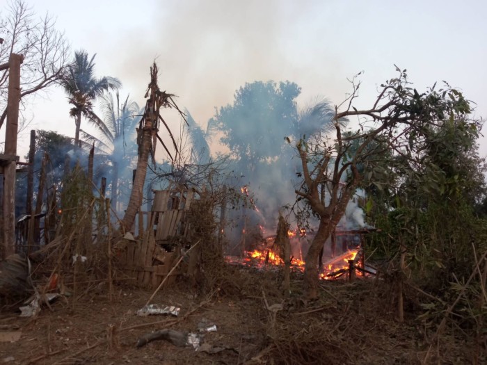 Burma Army Air Attacks in Sagaing Region  killed at least 7 civilians