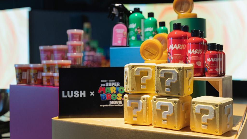 LUSH Launches Special Collection with The Super Mario Bros. Collaboration