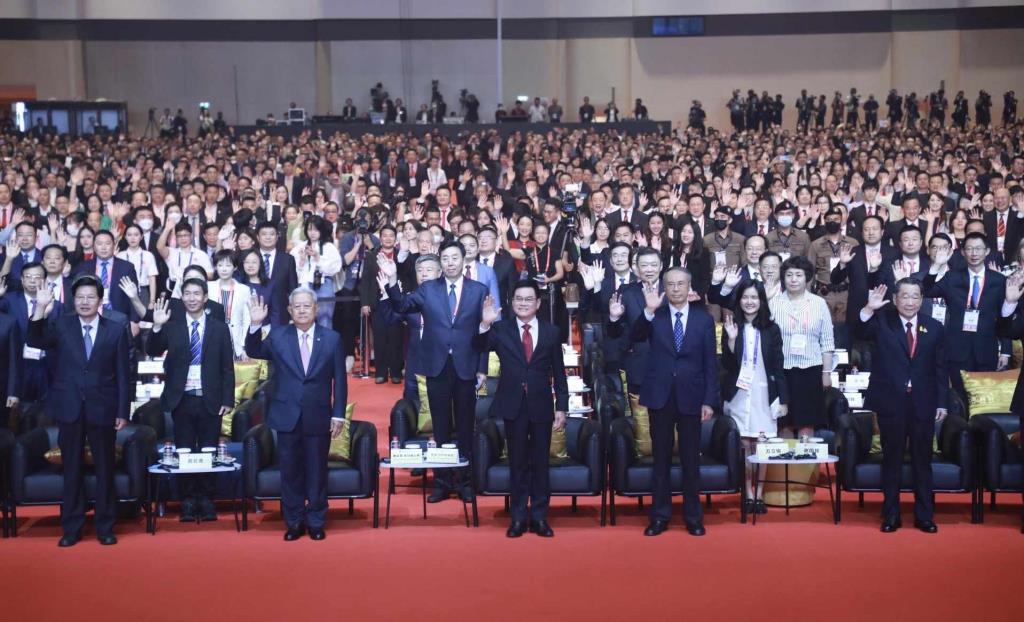 「チャオ・ダーニン」が世界中国ビジネス会議の開幕に参加 「樹林」がタイの投資家にFTAの恩恵を受けるよう招待