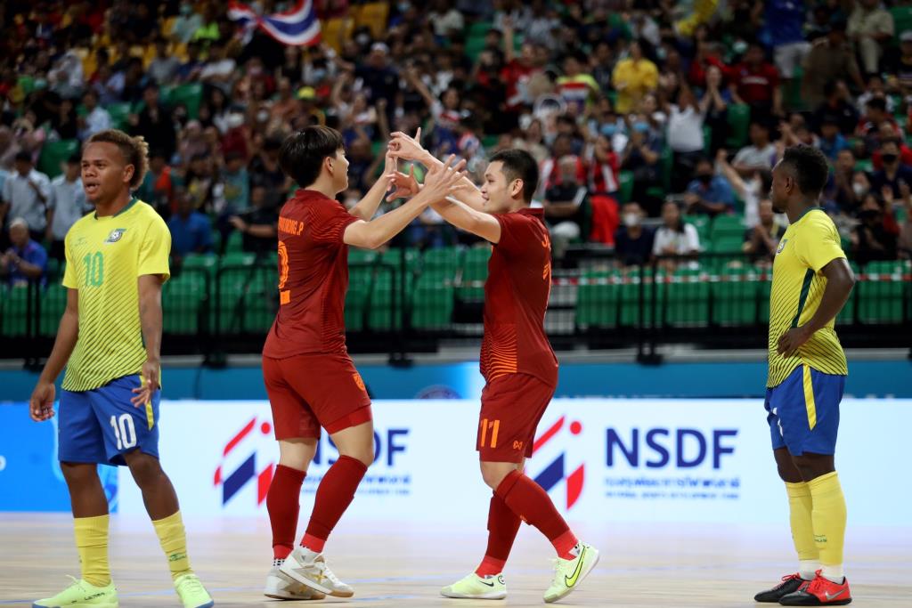 Futsal Thai Dominates Solomon Islands 10-1 in Continental Futsal Championship 2023