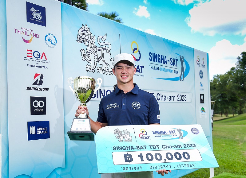 Thaya Limpipolphaiboon Wins Professional Golf Championship on Thailand Development Tour