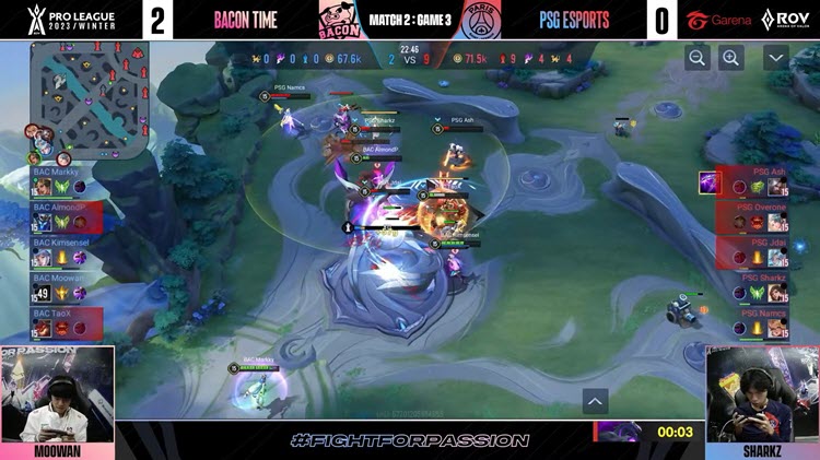 Unbeaten Bacon Time Maintains Top Spot in RoV Pro League 2023 Winter ...