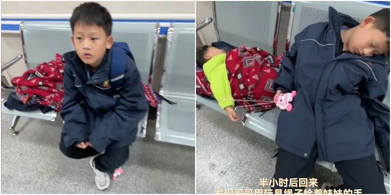 The Heartbreaking Story of an 8-Year-Old Boy Who Protects His Younger Sister