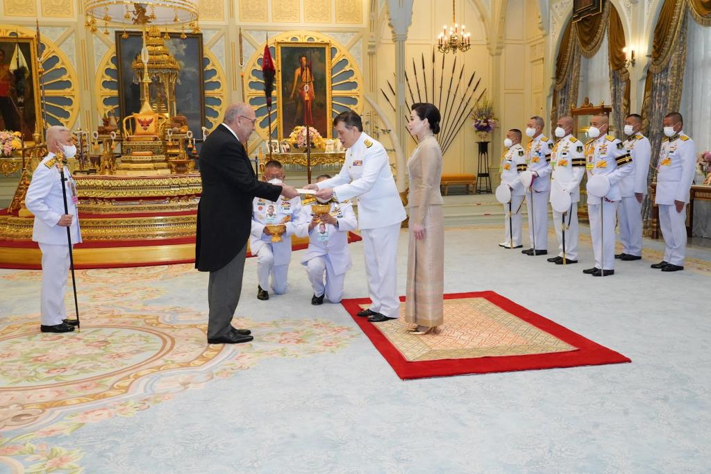 Foreign Ambassadors to Thailand Receive Royal Coronation from His Majesty the King