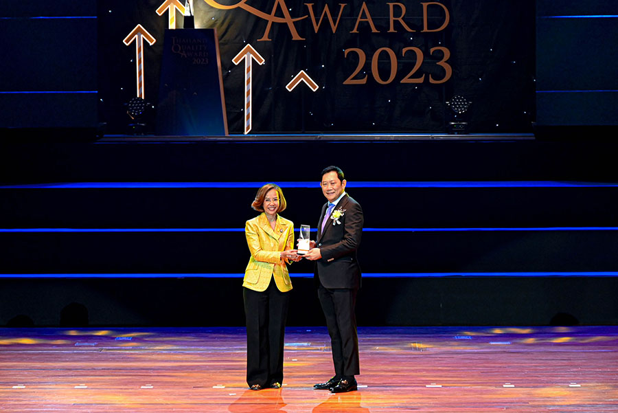 เคาน์เตอร์เซอร์วิสรับรางวัลสุดยอดผู้นำ TQA Leadership Excellence Award 2023