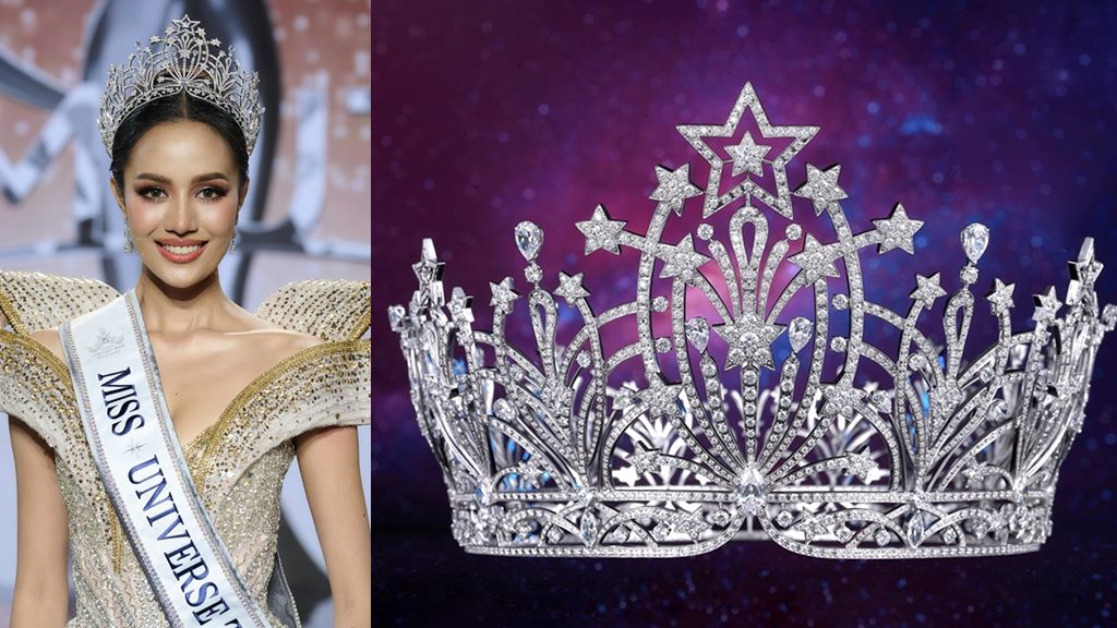 Opal Suchata wins the Mouawad Starlight crown inspired by the North Star.