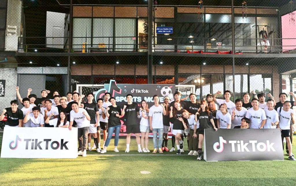 อัพเดทเทรนด์ใหม่! TikTok จัดกิจกรรม SPORTS MOVE Workshop 2025 เจาะกลุ่มแฟนกีฬา