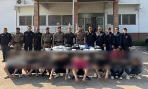 ตำรวจจับกุมแก๊งค้ายาเสพติดรายใหญ่ในกรุงเทพฯ พบยาบ้าและไอซ์มูลค่ากว่า 10 ล้านบาท