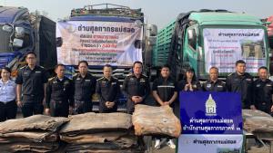 อุบัติเหตุรถบรรทุกพลิกคว่ำบนทางด่วนศรีรัช ส่งผลการจราจรติดขัดหนัก